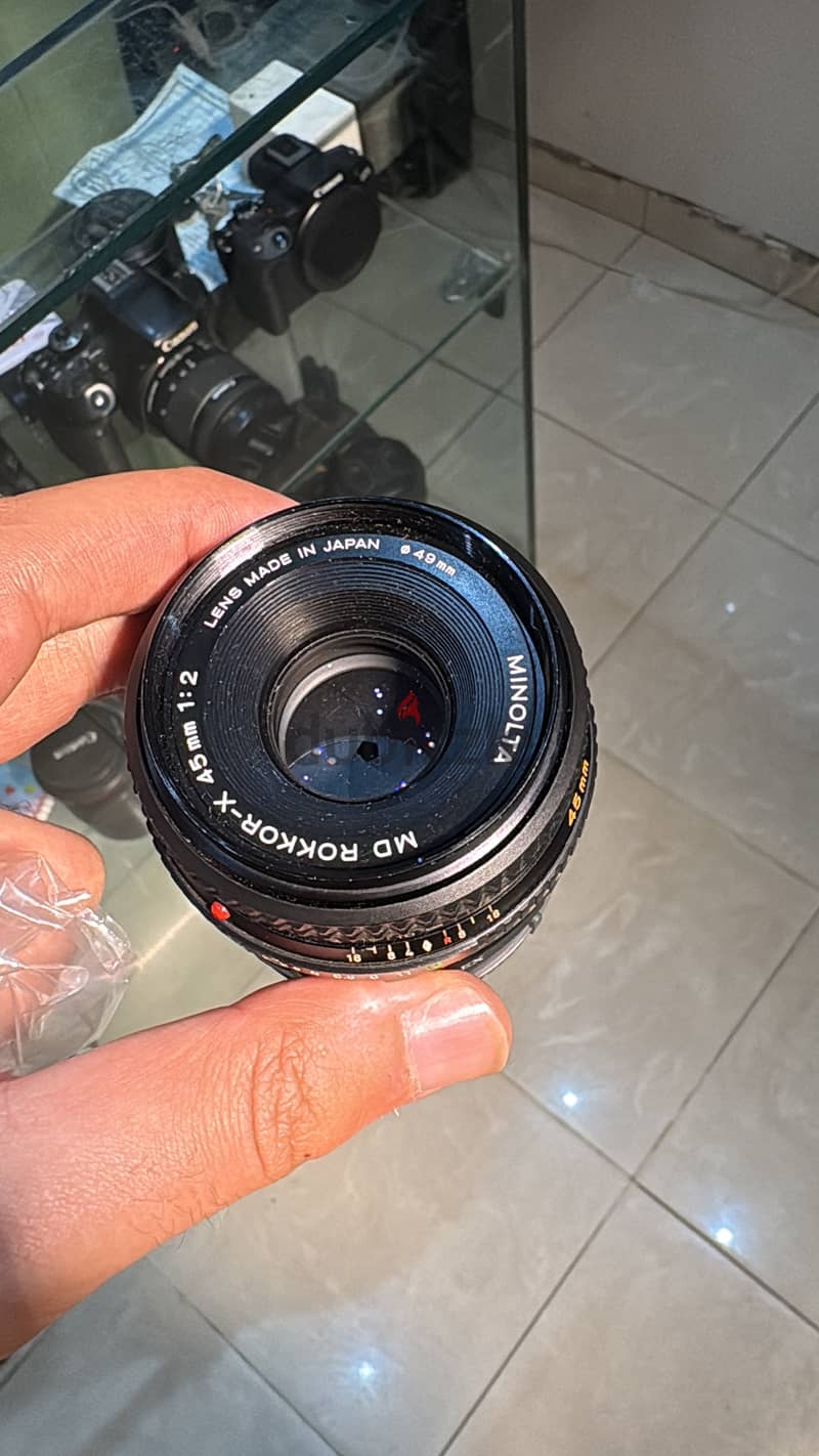 Minolta 45 mm f2.8 1