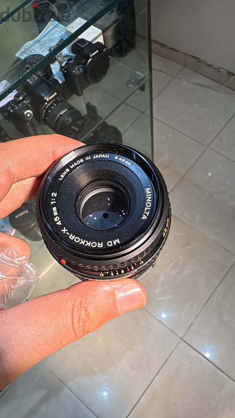 Minolta 45mm f2.8 1