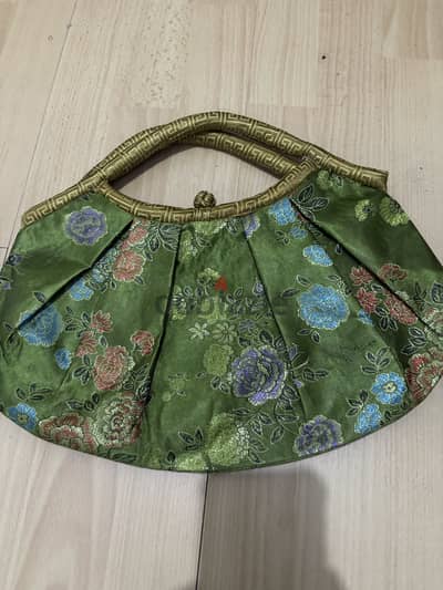 Green bag from japan