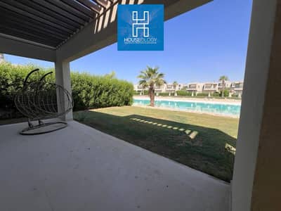 بأقل سعر في ازها السخنه سنيور شاليه مع جاردن 130م برايم لوكيشن صف اول لاجون Azha Ain Sokhna