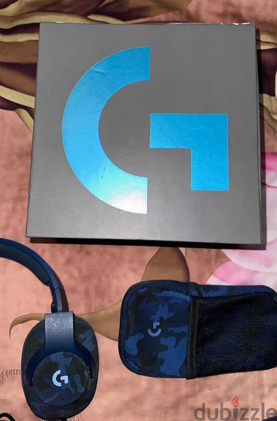 Logitech G433 7.1 Gaming Headset Blue Camo – Complete Set 2