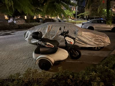 Scooter keeway keet with side car for sale