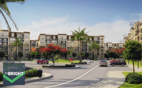 Cheapest apartment for sale in Elm Tree Park inside Saray near Madinaty with installments up to 12 years