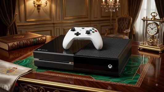 Xbox one  اكس بوكس ون مع دراع اصلي