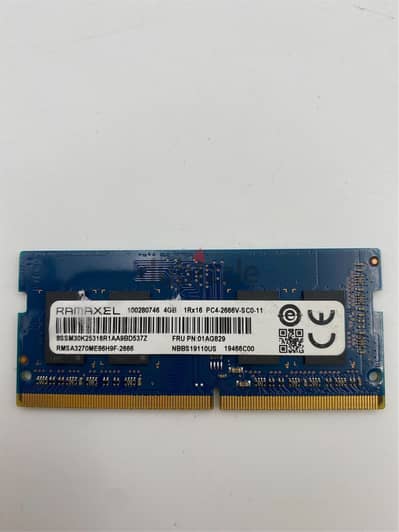 ram 4g ddr4+hdd500+ryzen 5 2400g للبيع
