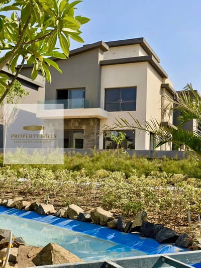 Last independent villa for a very distinctive catch ready for housing in the Fifth Settlement offered at the lowest price