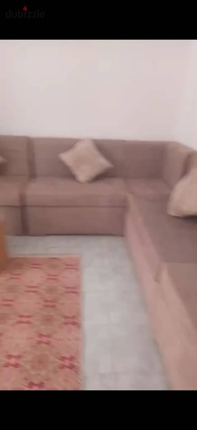 Furnished apartment for rent, new furniture, three beds, three rooms, 6000 required
