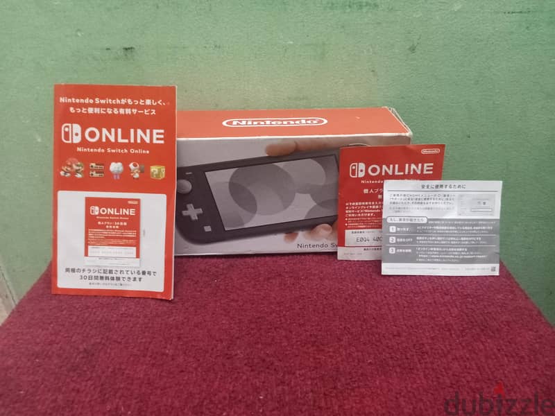 Nintendo switch lite (Gray colour) 3