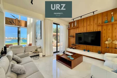 Ground floor chalet with garden and private entrance for sale next to Waterway Azha Cali Coast Dose modon Ras El Hekma
