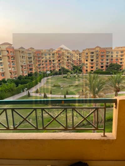 For rent, an apartment in Hadaiq October [Compound Rehab October City] area 126 meters - view landscape