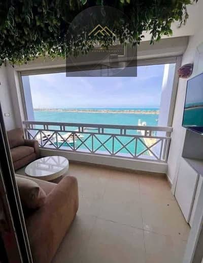 **The Last Ground-Floor Chalet with a Garden — Directly on the Sea **   **Marina 5, North Coast**  A rare **ground-floor chalet with a private gar