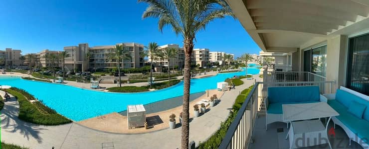 شاليه فاخر 4 غرف في مراسي مارينا  | Panoramic View | فرش مودرن