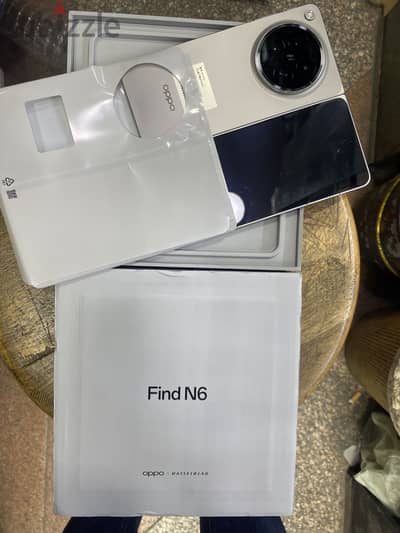 Oppo Find N6 5G dual sim 512/16G Orange Titanium جديد متبرشم