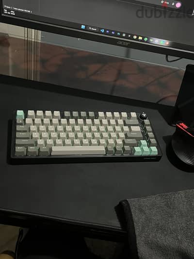 Fantech mechanical keyboard pro83 mk913 red switches