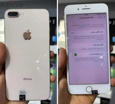 ايفون 8 بلس مساحه 256 زيرو