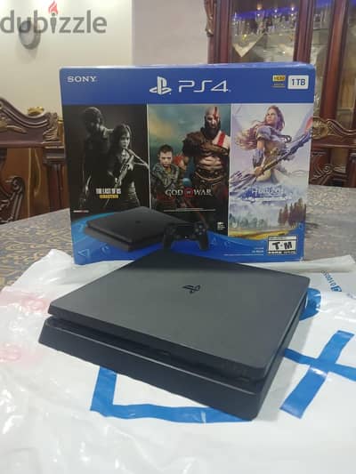 جهاز ps4 slim استعمال خفيف