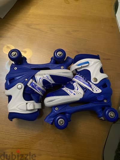 Skaterollers blue colored