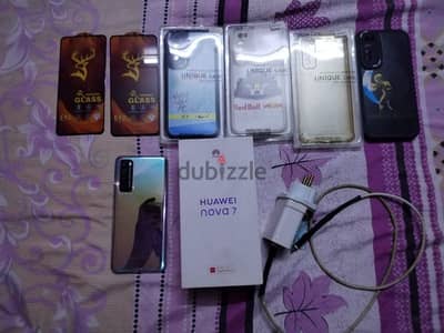 وفا 7 5g بصمة شاشه كسر الزيرو رام 8 ذاكره 256 معالج كرين 985 5g