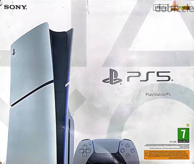 بلايستيشن 5 سليم  1 تيرا (ديسك  بالكرتونة) - PS5 Slim Disc CFI-2116