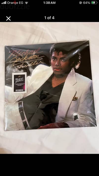 Micheal Jackson thriller, Vinyl record- gramophone from records store