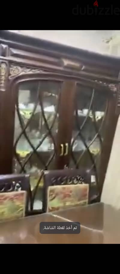 سفره خشب دمياطى ٨كرسى مستعمل
