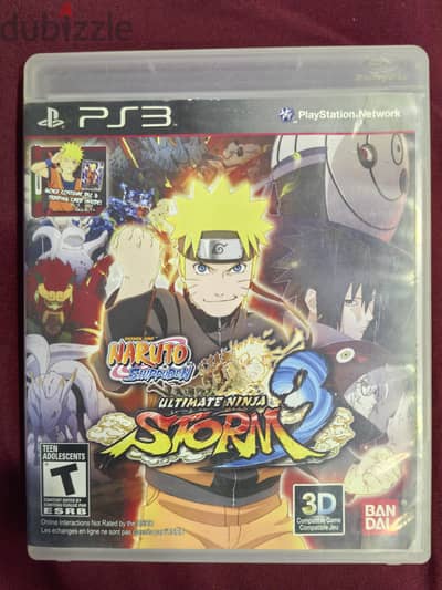 أسطوانة Naruto Storm 3 ps3 بلايستيشن 3