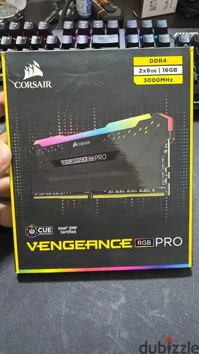 رامتين كورسير Corsair Vengeance RGB Pro 2x8 DDR4 3000mhz