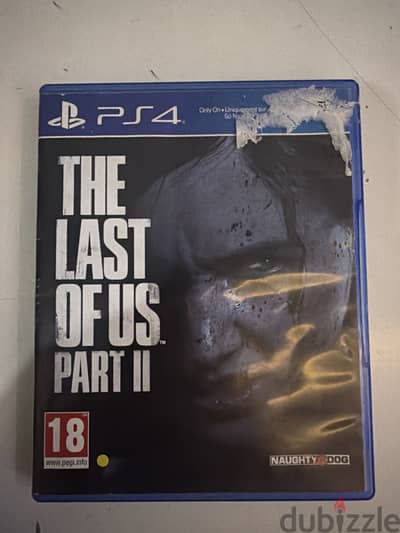 The last of us ll ps4 used