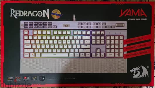 كيبورد ريدراجون ميكانيكي للألعاب K550 - Redragon Mechanical Keyboard