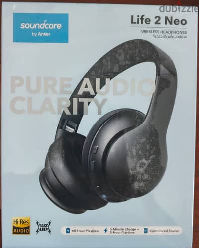 NEW Anker Soundcore Life 2 Neo wireless Headphones -سماعة بلوتوث انكر