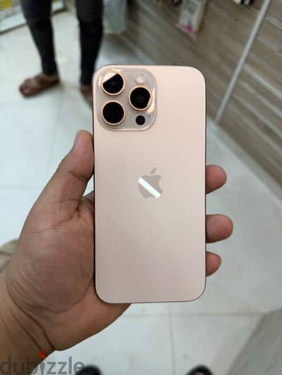 آيفون 16 برو ماكس 256GB معفي ضريبة بطارية 95% iPhone 16 Pro Max