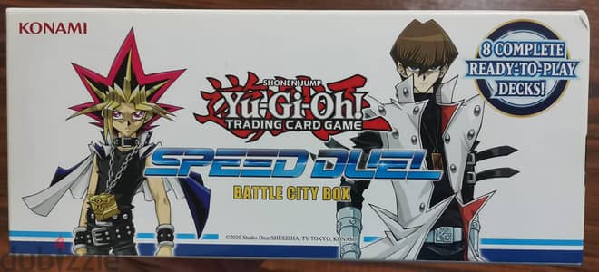 Original 1st-Edition Yu Gi Oh Cards -YuGiOh Speed Duel Battle City Box