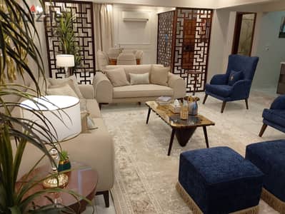 For sale with furniture, hotel finishing near Safir Hotel in the area for upscale and distinguished living in Dokki