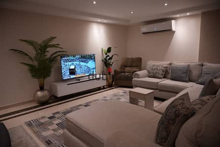 For rent, first occupancy, 3 master bedrooms, hotel-style finishing, for upscale and distinguished living in Dokki