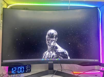 شاشة جيمنج سامسونج ادوسي G5 منحنية 27 بوصة 2K / 1440p 144Hz
