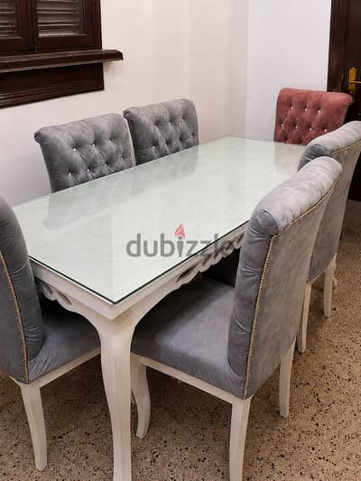 سفره ب٦ كراسي للبيع