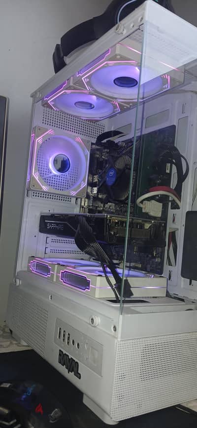 كيسة بيضة  5 مراوح اجرسبول rgb  فيها مودات كتير جدا