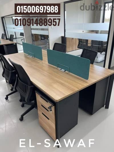 خلية عمل-ورك ستيشن- بارتيشن موظفين-اثاث مكتبي- work station- partiton
