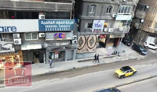 محل للبيع 18م ب سابا باشا خطوات من شارع ابو قير