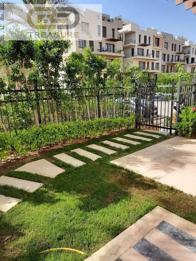دوبلكس بجاردن مطبخ واجهزه وتكييفات للايجار في ايستاون - القاهره الجديده - Eastown - new cairo