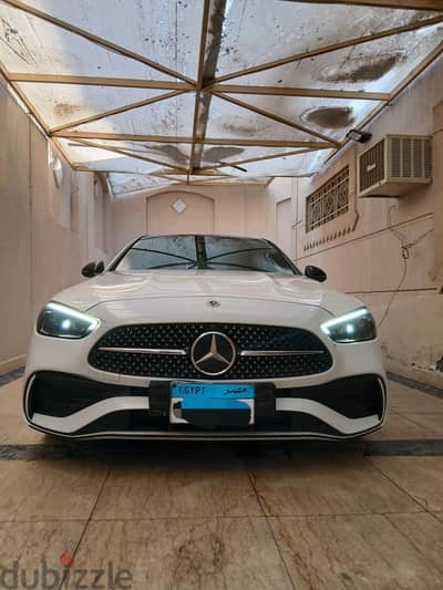 Mercedes-Benz C200 2022 Amg night package  الشكل الجديد مرسيدس  سي 200