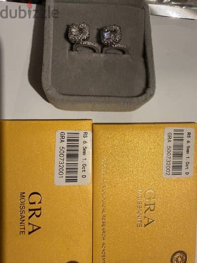 2ct. Lab Diamond Earrings