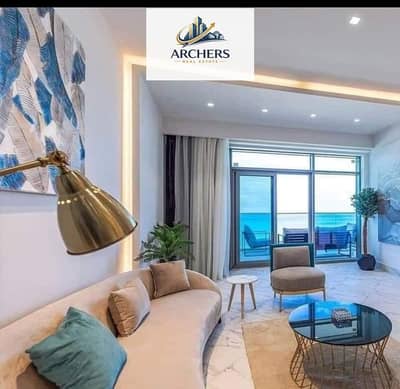 شقة متشطبة بالتكييفات المركزية استلام فوري ابراج العلمين الساحل الشمالي / Alamain Towers North Coast
