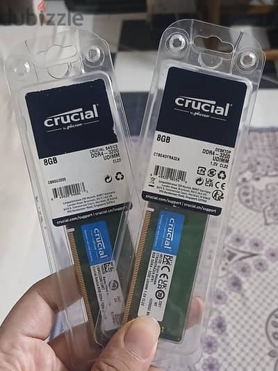 Ram 16gb (2×8GB) DDR4 3200Hz رامات - رامة
