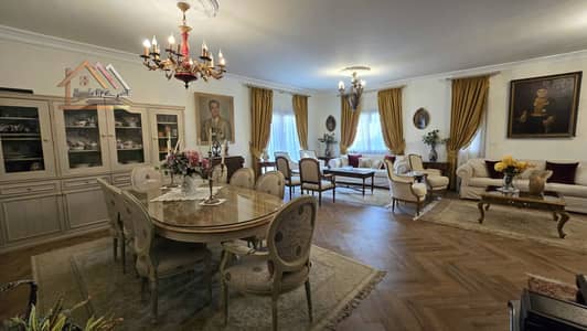 "Villa for sale in Al Wone, Madinaty, Model C3, wide garden view with swimming pool"