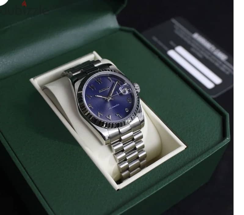 Seiko mod DATE-JUST ARABIC NAVY 1