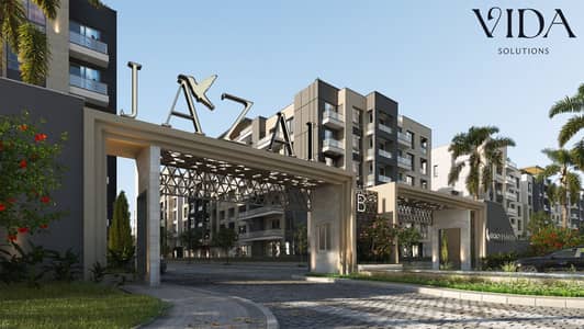Apartment for sale 146 sqm in Jazal Compound on El Nozha Street in El Thawra El Khadra. 10% down payment with installments over up to 8 years.