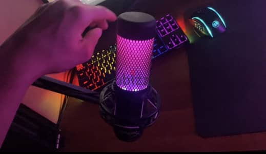 hyperx quadcast s with arm