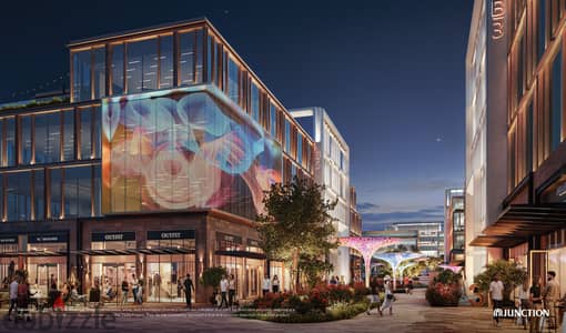 عيادة للبيع في Junction، Mall of Egypt | مساحه 100 متر | متشطبه باكامل | استلام 2028