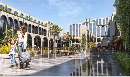 71m clinic for sale in Majan Mall October Gardens directly on Zewail Road. No down payment installments up to 9 years with an excellent investment